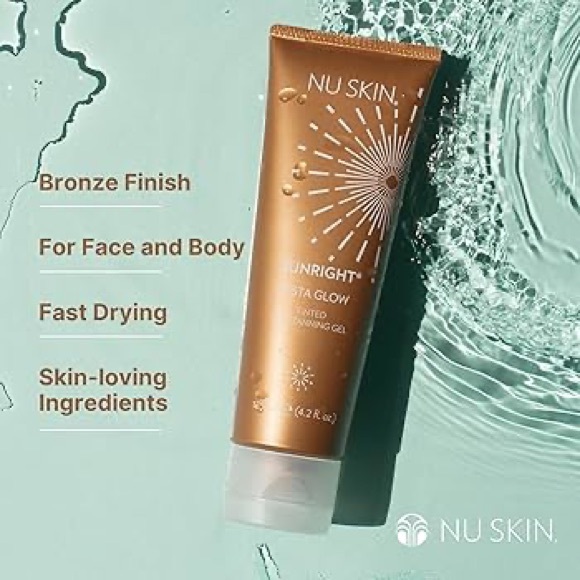 Brand New, Still Sealed- NuSkin Sunright Insta Glow Tinted Gel - Bronze - Picture 2 of 7